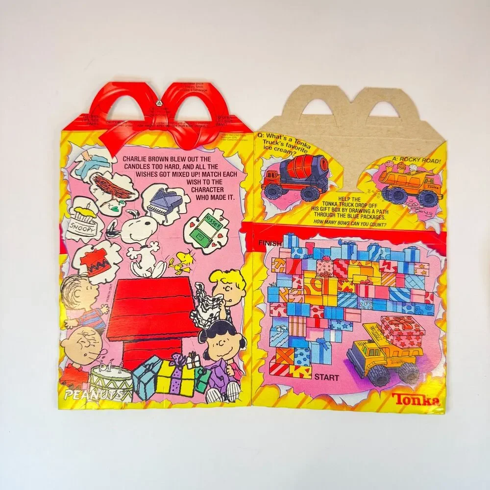 1994 McDonalds Happy Birthday Train  Happy Meal Toy Set | 90s Near Complete + U3